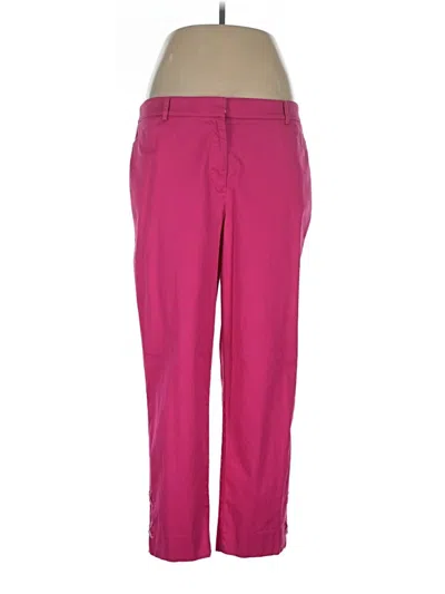 Pre-owned Talbots Casual Pants In Pink
