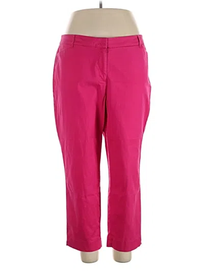 Pre-owned Talbots Casual Pants In Pink