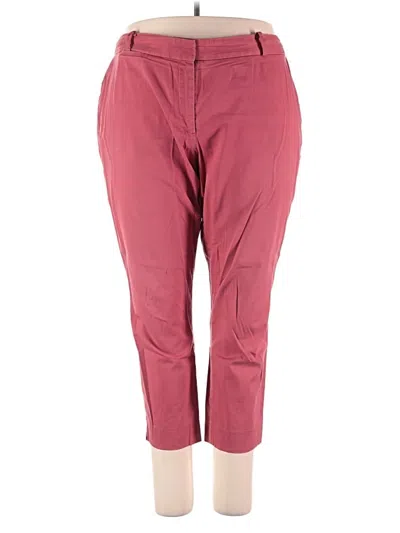 Pre-owned Talbots Casual Pants In Pink