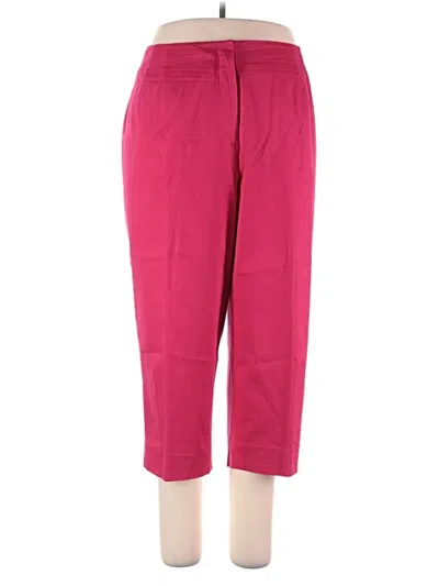 Pre-owned Talbots Casual Pants In Pink