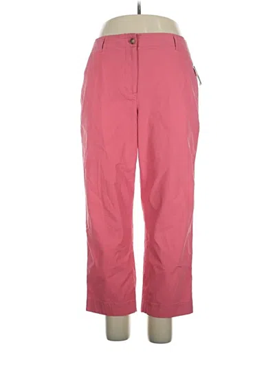 Pre-owned Talbots Casual Pants In Pink