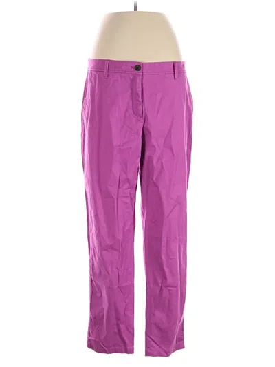 Pre-owned Talbots Casual Pants In Purple