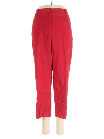 Pre-owned Talbots Casual Pants In Red