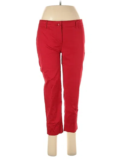 Pre-owned Talbots Casual Pants In Red