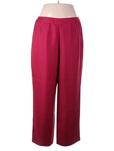 Pre-owned Talbots Casual Pants In Red