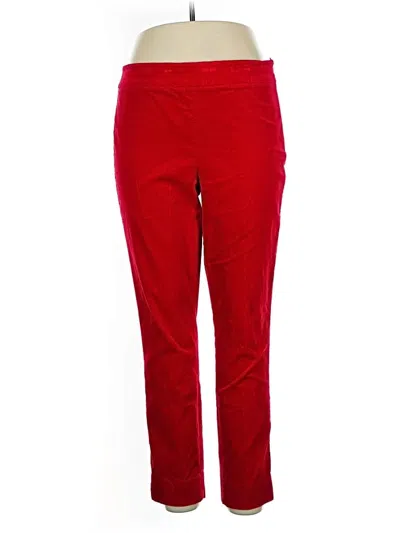 Pre-owned Talbots Casual Pants In Red