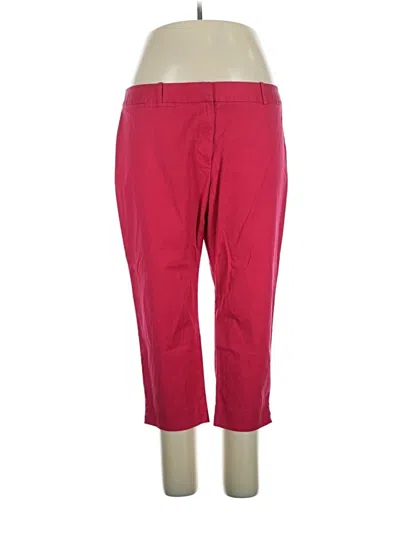 Pre-owned Talbots Casual Pants In Red