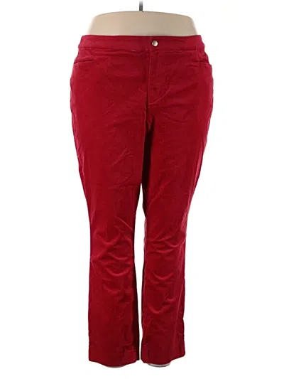 Pre-owned Talbots Casual Pants In Red