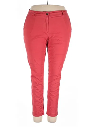 Pre-owned Talbots Casual Pants In Red