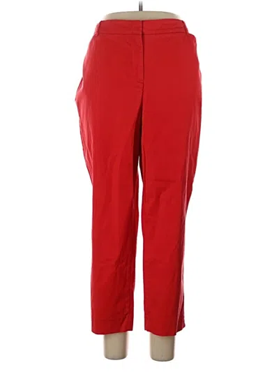 Pre-owned Talbots Casual Pants In Red