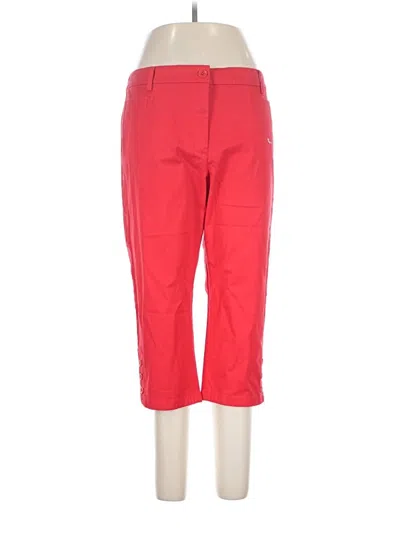 Talbots Casual Pants In Red
