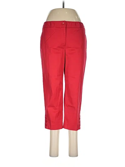 Pre-owned Talbots Casual Pants In Red