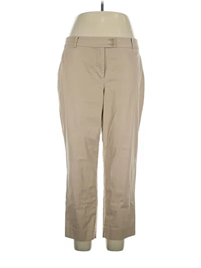 Pre-owned Talbots Casual Pants In Tan