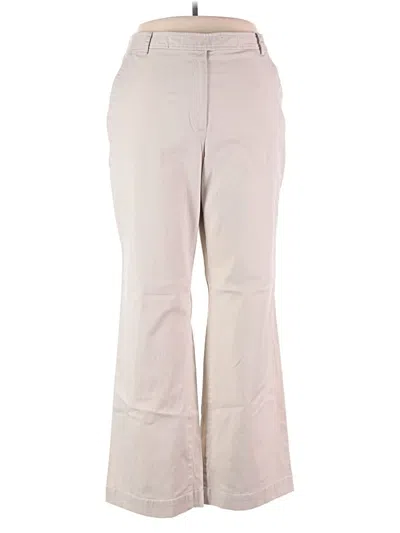 Pre-owned Talbots Casual Pants In Tan