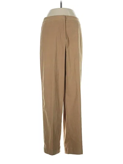 Pre-owned Talbots Casual Pants In Tan