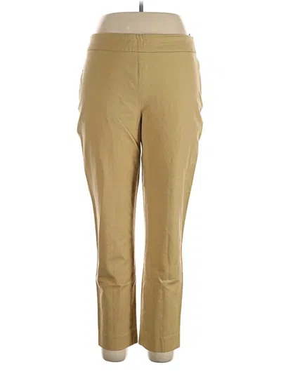 Pre-owned Talbots Casual Pants In Tan