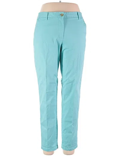 Pre-owned Talbots Casual Pants In Teal