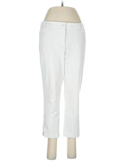 Pre-owned Talbots Casual Pants In White