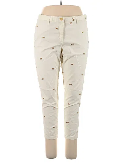 Pre-owned Talbots Casual Pants In White