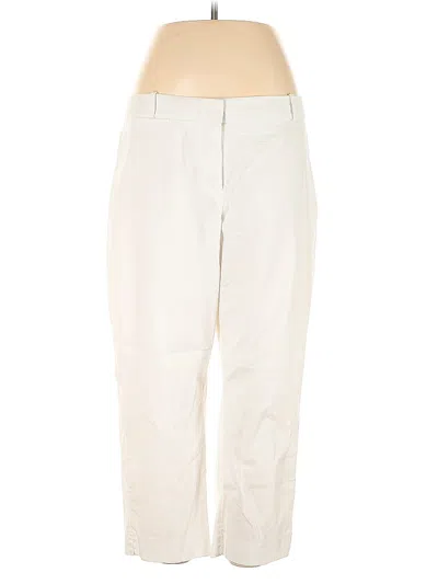 Pre-owned Talbots Casual Pants In White