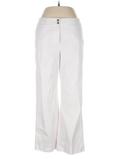 Pre-owned Talbots Casual Pants In White
