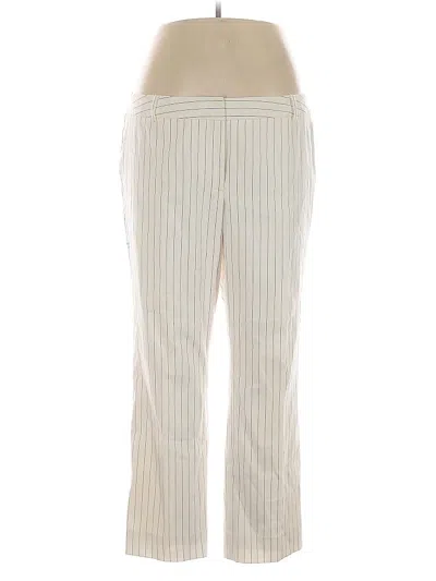 Pre-owned Talbots Casual Pants In White