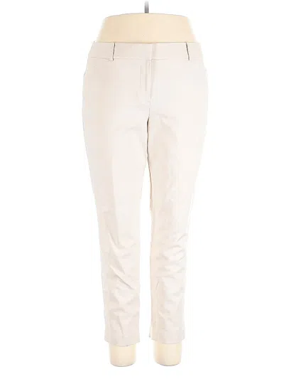 Pre-owned Talbots Casual Pants In White