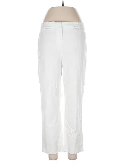 Pre-owned Talbots Casual Pants In White