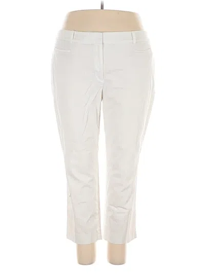 Pre-owned Talbots Casual Pants In White