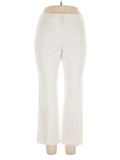 Pre-owned Talbots Casual Pants In White