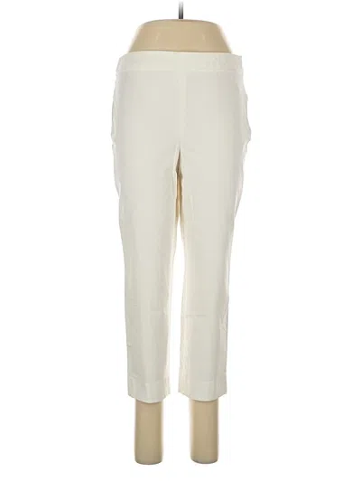 Pre-owned Talbots Casual Pants In White