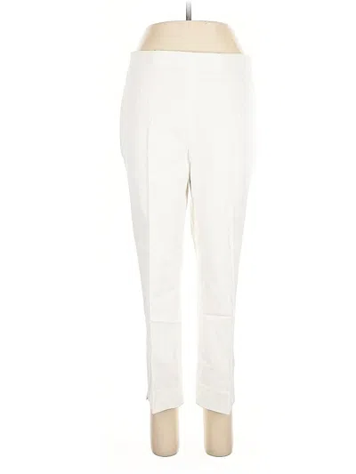 Pre-owned Talbots Casual Pants In White