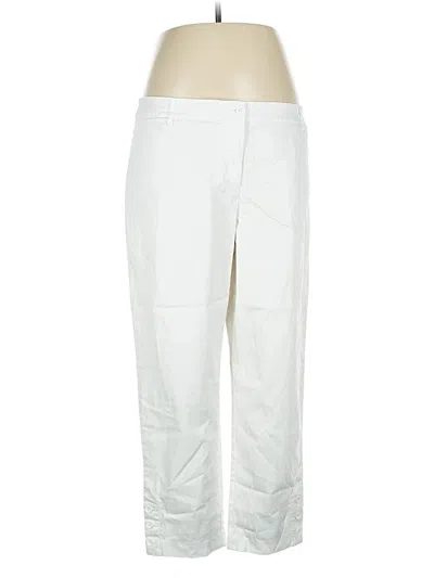 Pre-owned Talbots Casual Pants In White