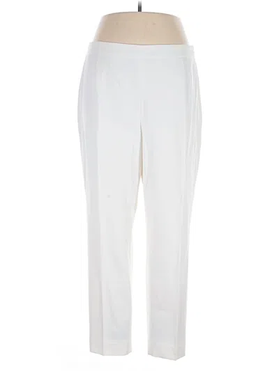 Pre-owned Talbots Casual Pants In White