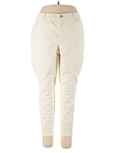 Pre-owned Talbots Casual Pants In White