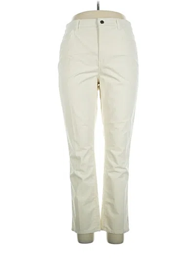 Talbots Casual Pants In White