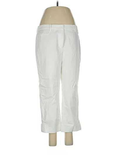 Pre-owned Talbots Casual Pants In White