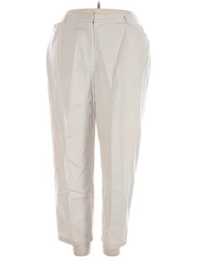 Pre-owned Talbots Casual Pants In White