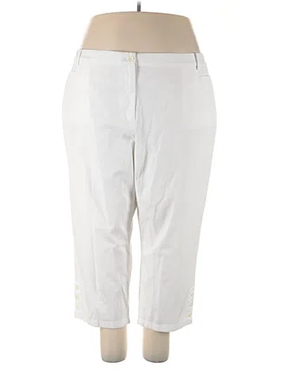 Talbots Casual Pants In White