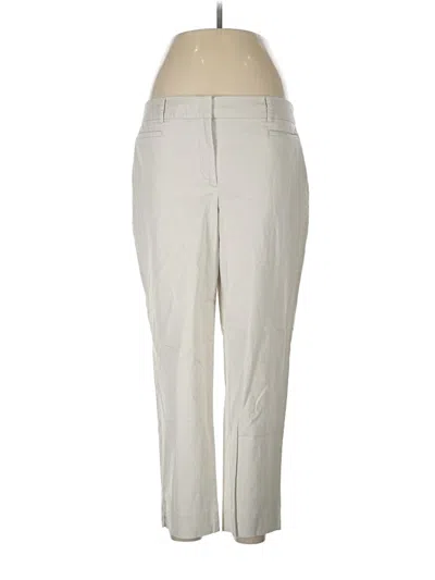Pre-owned Talbots Casual Pants In White