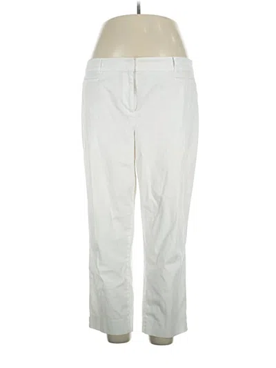 Pre-owned Talbots Casual Pants In White