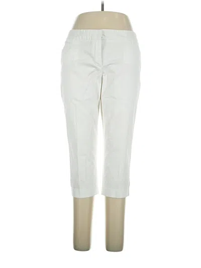 Pre-owned Talbots Casual Pants In White