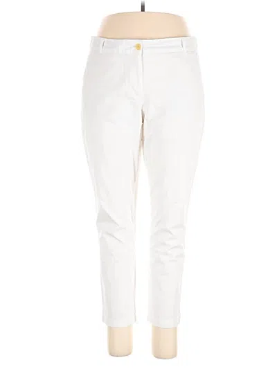 Pre-owned Talbots Casual Pants In White