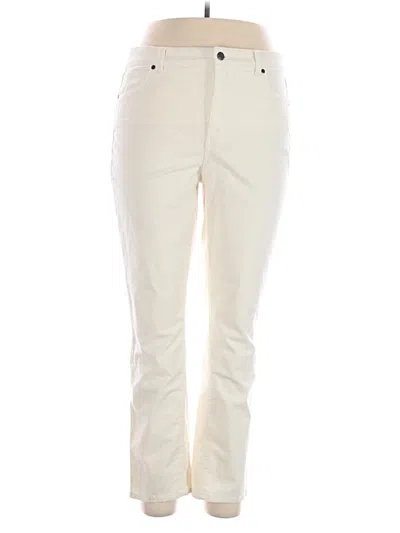 Pre-owned Talbots Casual Pants In White