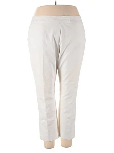 Pre-owned Talbots Casual Pants In White