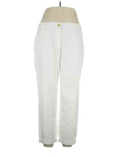 Pre-owned Talbots Casual Pants In White
