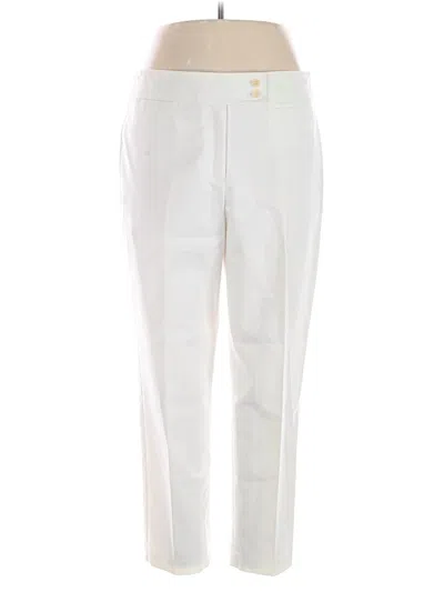 Pre-owned Talbots Casual Pants In White