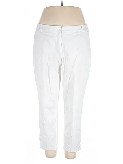 Pre-owned Talbots Casual Pants In White