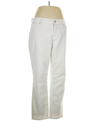 Pre-owned Talbots Casual Pants In White