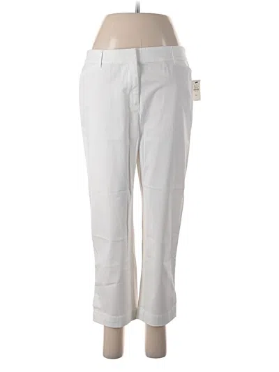 Pre-owned Talbots Casual Pants In White